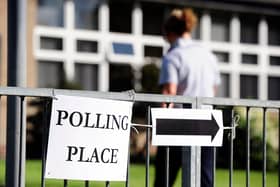 The polls are open for the 2021 Scottish Parliament elections.  Pic: Michael Gillen.