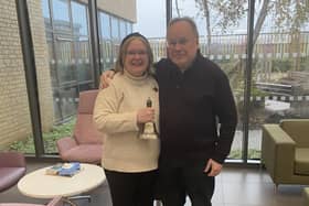 Carrol, left, was diagnosed with triple-negative breast cancer after going for a routine mammogram. Her experience with the care given to her throughout her diagnosis and treatment has fuelled her passion of advocating for better cancer care in Scotland. (Contributed).