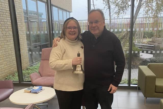 Carrol, left, was diagnosed with triple-negative breast cancer after going for a routine mammogram. Her experience with the care given to her throughout her diagnosis and treatment has fuelled her passion of advocating for better cancer care in Scotland. (Contributed).