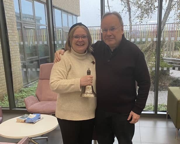 Carrol, left, was diagnosed with triple-negative breast cancer after going for a routine mammogram. Her experience with the care given to her throughout her diagnosis and treatment has fuelled her passion of advocating for better cancer care in Scotland. (Contributed).