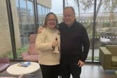 Carrol, left, was diagnosed with triple-negative breast cancer after going for a routine mammogram. Her experience with the care given to her throughout her diagnosis and treatment has fuelled her passion of advocating for better cancer care in Scotland. (Contributed).