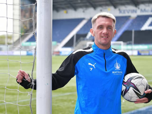 Falkirk winger Callumn Morrison wants to take another Championship scalp on Saturday (Photo: Michael Gillen)
