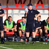 Falkirk boss John McGlynn wasn't pleased with his side's performance against Bonnyrigg Rose Athletic (Photos: Michael Gillen)