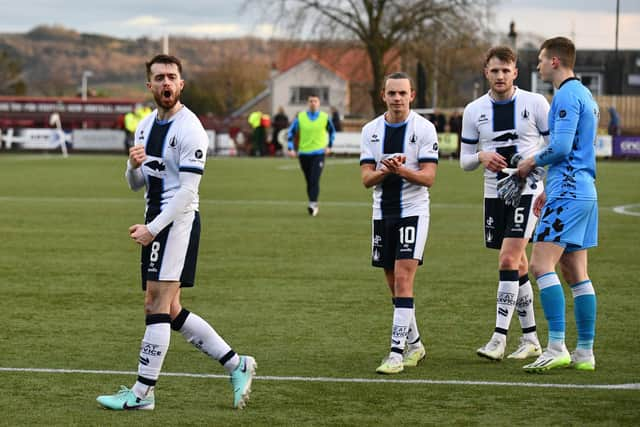 24-02-2024. Picture Michael Gillen. KELTY. New Central Park. Kelty Hearts FC v Falkirk FC. Season 2023 - 2024. Matchday 25. SPFL cinch League One.:.