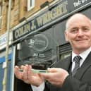 Colin Wright, whose Brightons based funeral directors won the award for Best Funeral Director in Central Scotland at the Scottish Funeral Awards.  (pic: Michael Gillen)