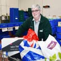 Falkirk Food Bank chairman Alastair Blackstock has seen a rise in the number of food parcels being disitributed in the area over the last few months
(Picture: Michael Gillen, National World)