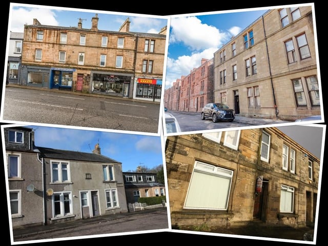 Flats in the Falkirk area available to rent for under £100 per week.