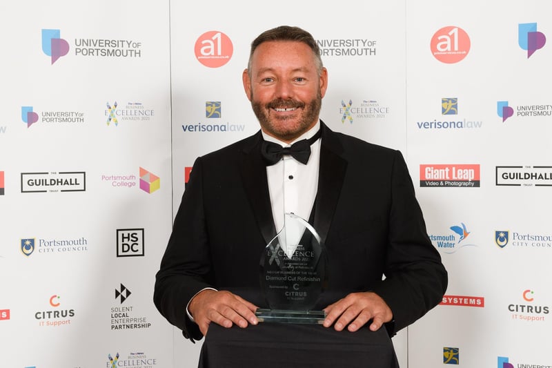 The News Business Excellence Awards 2021. Pictured is: Steve Barrett. Picture: Keith Woodland (080721-50)