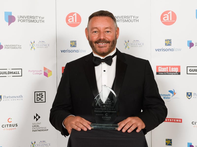 The News Business Excellence Awards 2021. Pictured is: Steve Barrett. Picture: Keith Woodland (080721-50)
