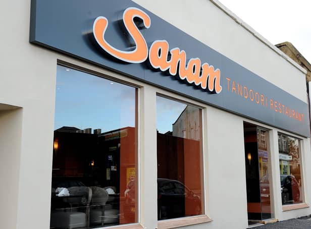 The Sanam Tandoori is a finalist in the Central Scotland Currey Restaurant of the Year category