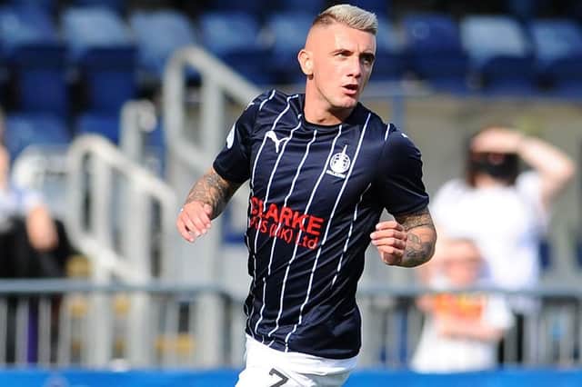 Callumn Morrison playing for Falkirk against Queen's Park at the end of last month (Photo: Picture Michael Gillen)