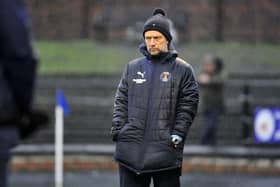 Bo'ness United manager Max Christie saw his team draw a blank