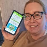 Laura Acheson earned herself £100 for picking up rubbish thanks to Keep Scotland Beautiful's LitterLotto app(Picture: Submitted)