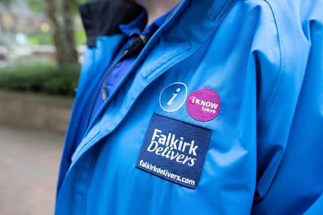 Falkirk Delivers have been making sure our town centres are clean and tidy to welcome customers back.