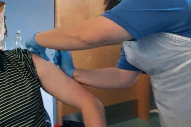 Falkirk's over 80s have started to receive their COVID-19 vaccinations