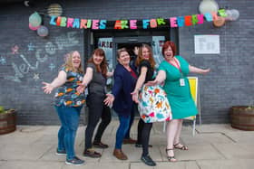 A similar event at Larbert Library earlier this year saw staff welcome a whole host of visitors through the door.