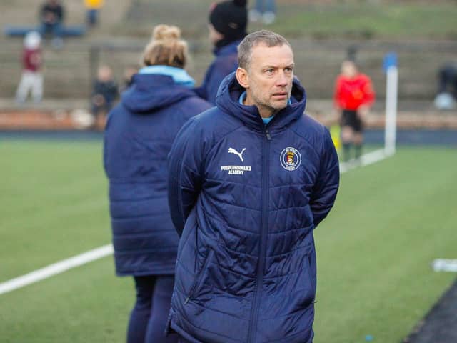 Bo'ness United manager Max Christie was frustrated on Saturday