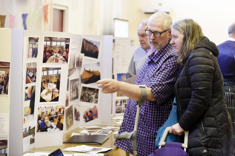 The drop-in event was aiming to get people talking about the heritage of their parish