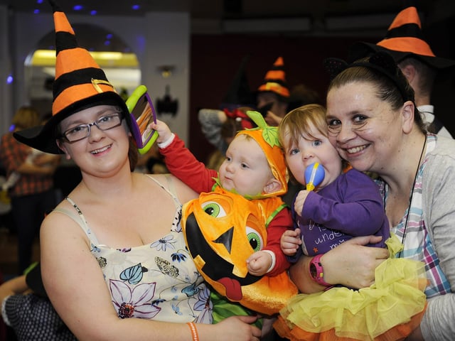 The event saw tots dress up for their Hallowe'en party.