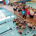 Rotary Club of Falkirk Swimarathon supporting local charities and Strathcarron Hospice