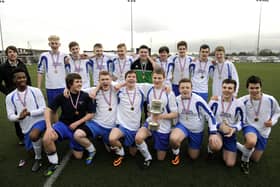 Forth Valley League Cup Final winners Graeme High School.