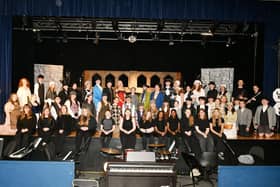 The talented cast take a break from rehearsals for Grangemouth High School's production of Oliver the Musical (Picture: Michael Gillen, National World)