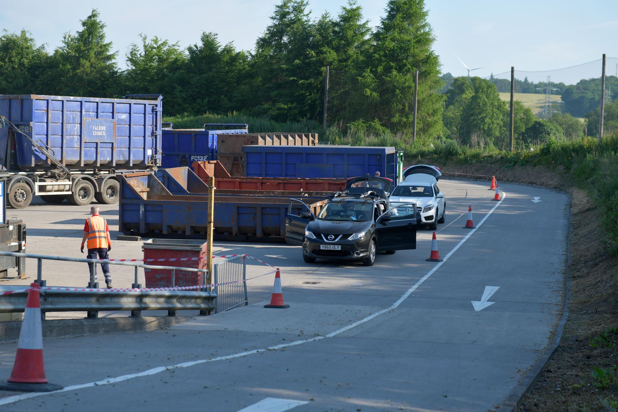 Falkirk Council latest update on recycling centres Falkirk Herald