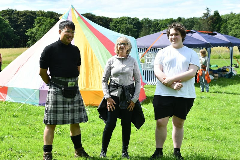 This year's Climate Camp was set up on land at Kinneil Estate
(Picture: Michael Gillen, National World)