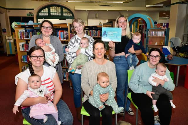 Libraries in Falkirk are now officially breastfeeding friendly. Pic: Falkirk Council