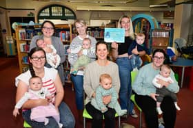 Libraries in Falkirk are now officially breastfeeding friendly. Pic: Falkirk Council