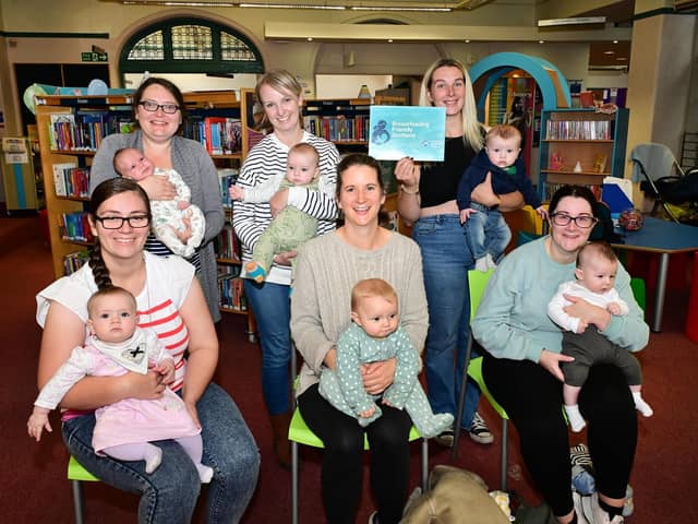 Libraries in Falkirk are now officially breastfeeding friendly. Pic: Falkirk Council