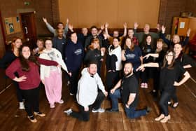 Falkirk Operatic members rehearsing for their next production of Disney's The Little Mermaid. Pic: Michael Gillen