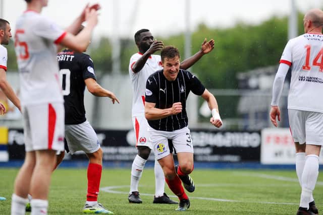 Falkirk won 3-0 earlier in the season against Danny Lennon's side. Photo: Michael Gillen