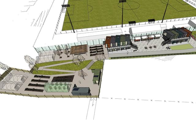 An artist's impression of the development.
