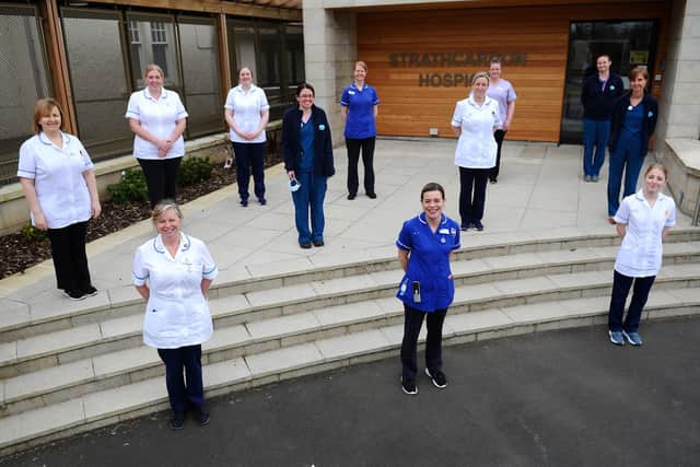Everyone involved with Strathcarron Hospice is hoping people will continue fundraising during what is its 40th year.