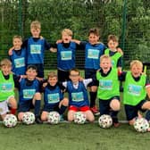 Youngsters from the Murieston United squad are loving all the action from EURO 2020