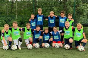 Youngsters from the Murieston United squad are loving all the action from EURO 2020