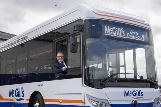 McGill's took over services from First East Scotland in September and immediately took 120 buses off the road as they were not up to the company's standards.