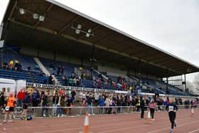 Top young athletes will be heading to Grangemouth Stadium this weekend. Pic: Michael Gillen