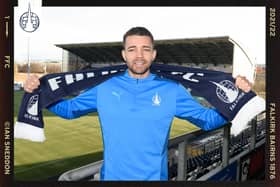 Head coach Martin Rennie's first signing (Pic: Ian Sneddon/Falkirk FC)