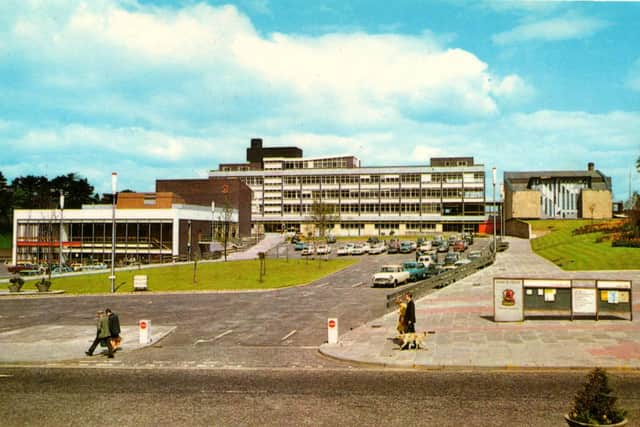 Falkirk Town Hall and Municipal Buildings in 1966