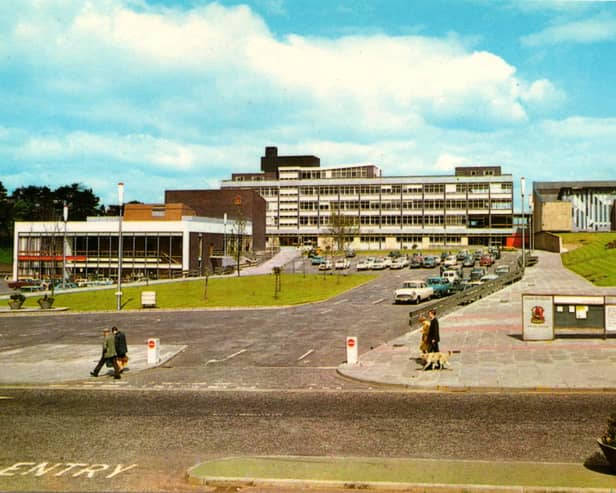Falkirk Town Hall and Municipal Buildings in 1966