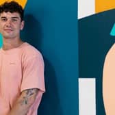 Lewi Quinn, aka Boiiing, will work with the community to create a mural at Winchburgh Marina.