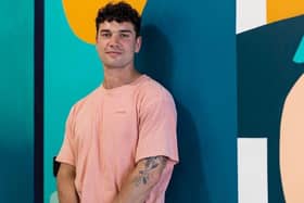 Lewi Quinn, aka Boiiing, will work with the community to create a mural at Winchburgh Marina.