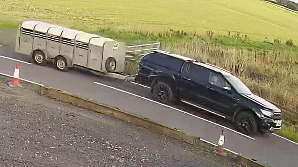 Police want to speak with the driver of this vehicle regarding the road traffic incident