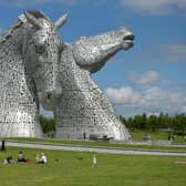 The Kelpies are one of Falkirk's most popular attractions for tourists to visit