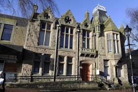 Falkirk's registrars' office will be moving out of the Old Burgh Buildings in a few weeks. Pic: Michael Gillen