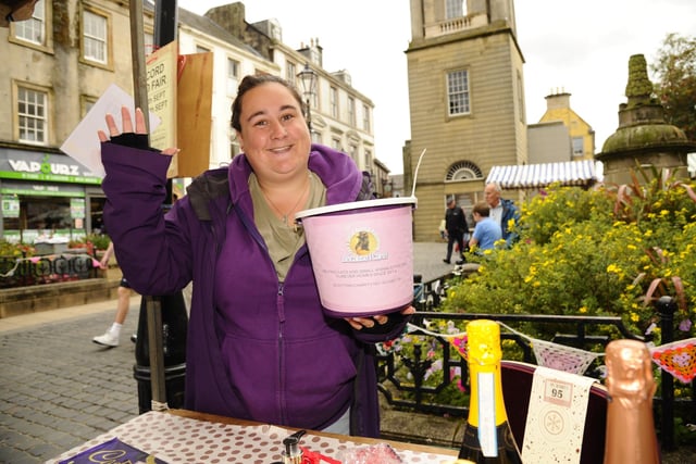 Popular local charity Lyn's Small Animal Rehoming had a stall to fundraise and highlight all its work.