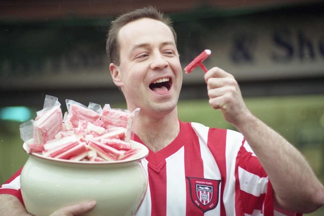 Park Lane Market trader Neil Herron was offering free crab sticks to all SAFC season ticket holders if Sunderland stayed in the premiership. Remember this in February 1997?