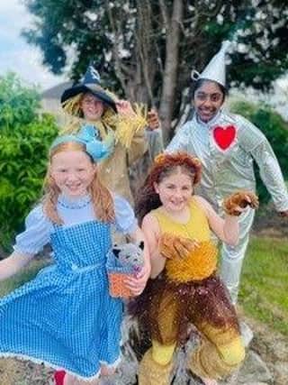 Four of our stars from "The Wizard of Oz".